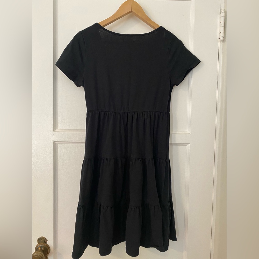 Wild Fable cotton prairie sun dress 👗 woman’s medium baby doll tiered summer ☀️ - Picture 3 of 9